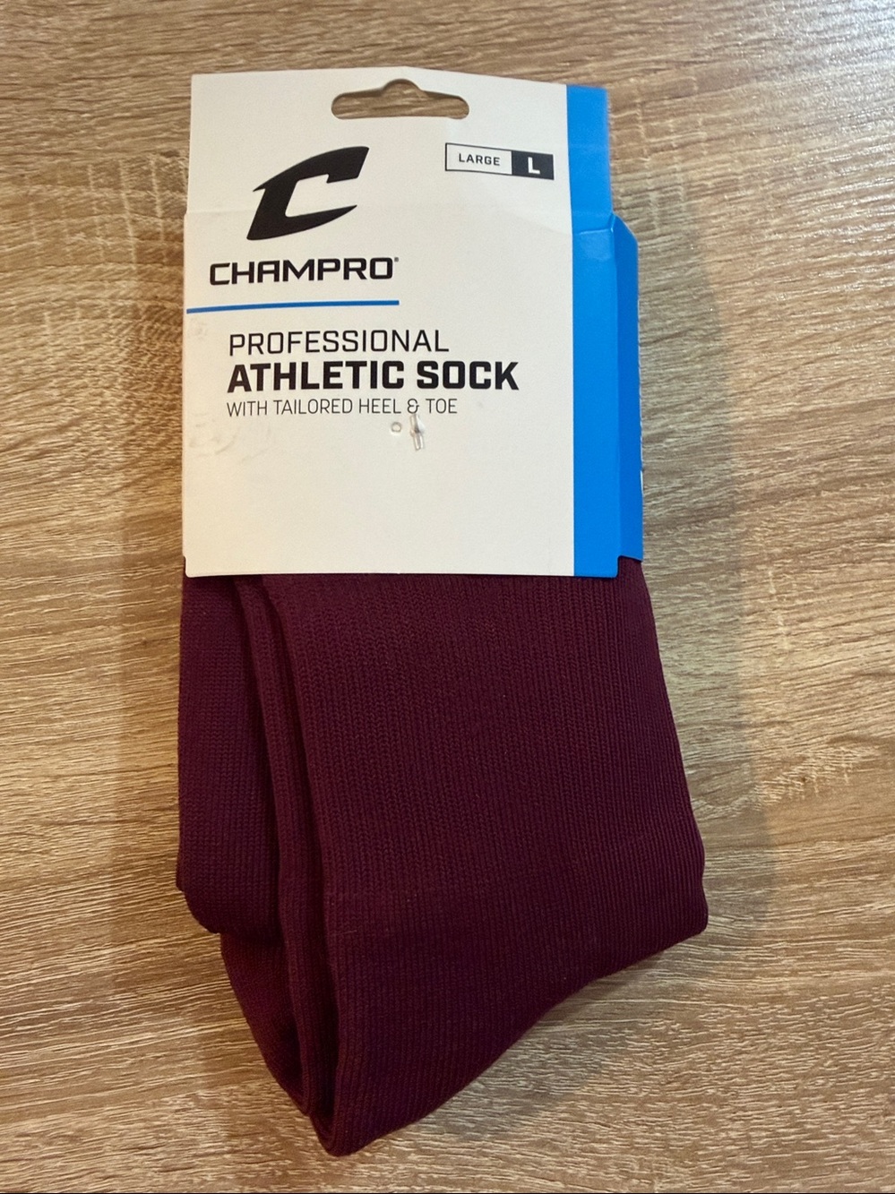 Maroon Athletic Socks Men size 9-12 or women size 10-13